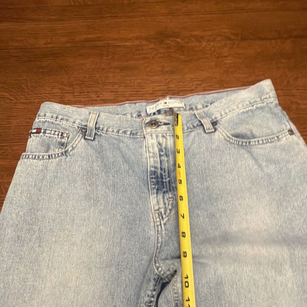 Tommy Hilfiger Jeans Womens 10R Blue Straight Leg Light Wash Denim 100% Cotton - Picture 8 of 13